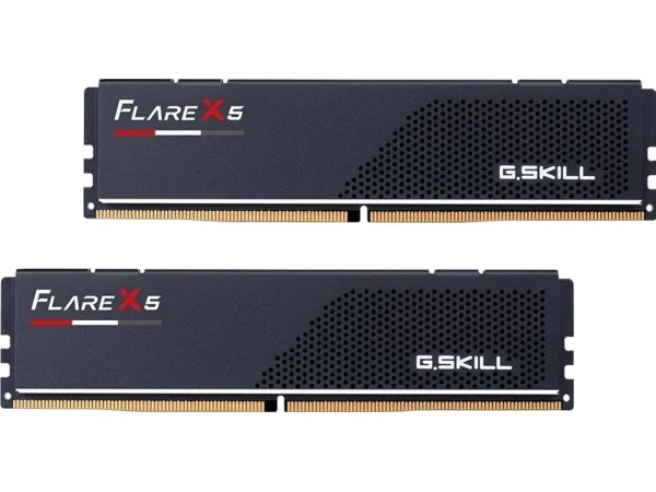 G.Skill Flare X5 - DDR5 - sæt - 64 GB: 2 x 32 GB - DIMM 288-PIN lav profil - 3000 MHz / PC5-24000 - CL30 - 1.4 V - ikke bufferet - on-die ECC - mat sort