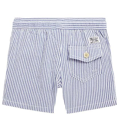Polo Ralph Lauren Bådeshorts - Classics II - Blå/Hvidstribet