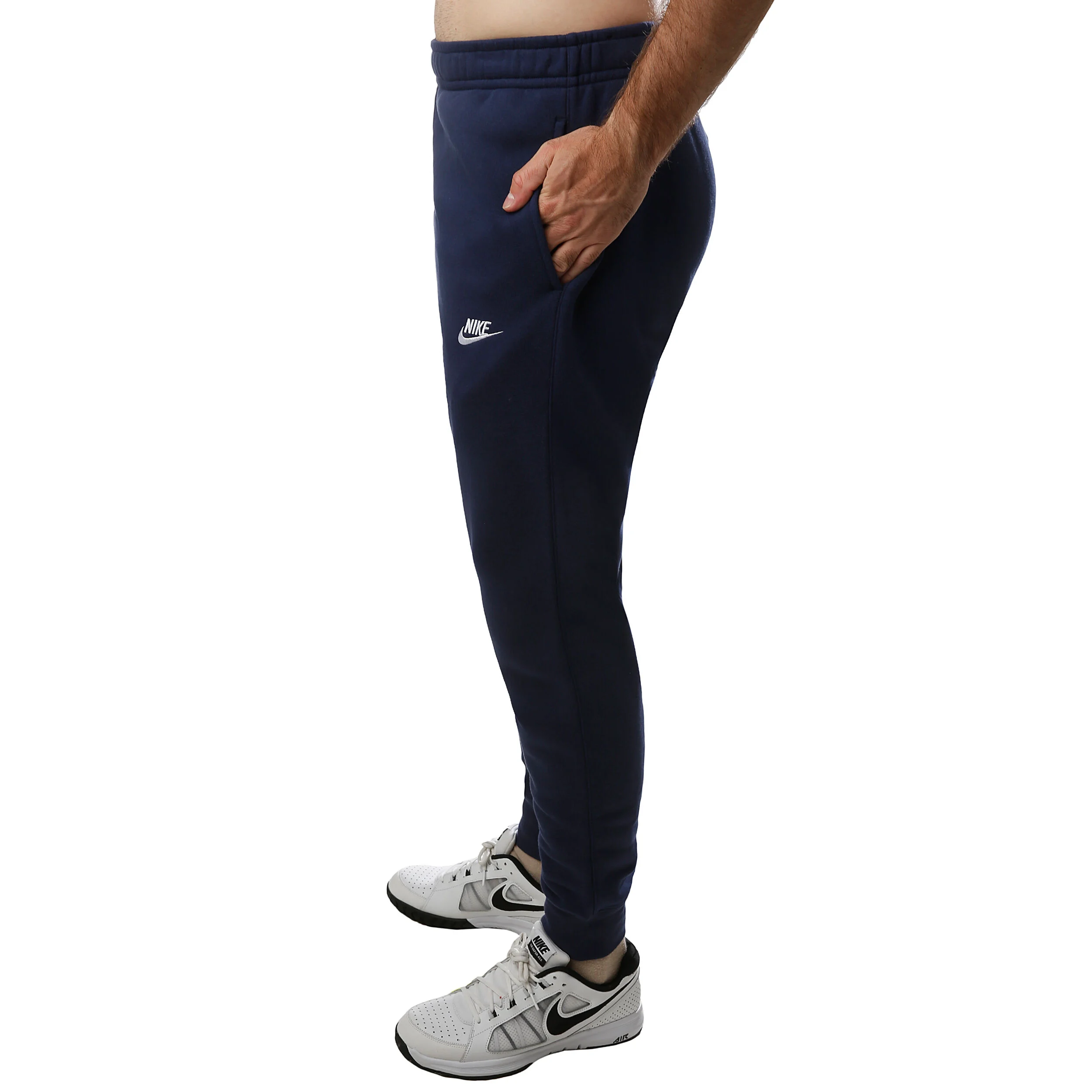 Nike Sportswear Club Fleece Pantalon Survêtement Hommes - Bleu , Blanc
