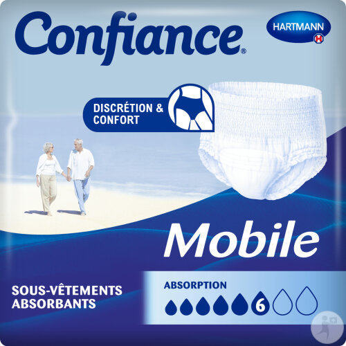 Hartmann Confiance Mobile Absorption 6 Gouttes L 14 Pièces
