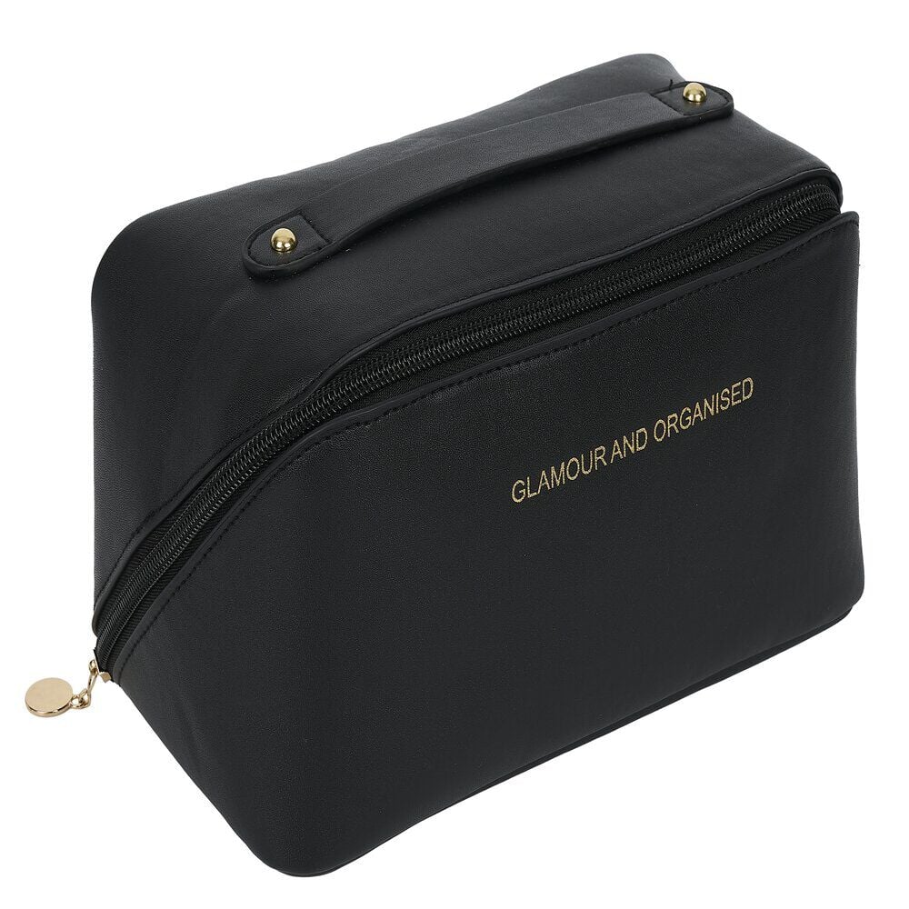 Trousse de toilette glamour 23,5x10,5x11cm - 3 coloris