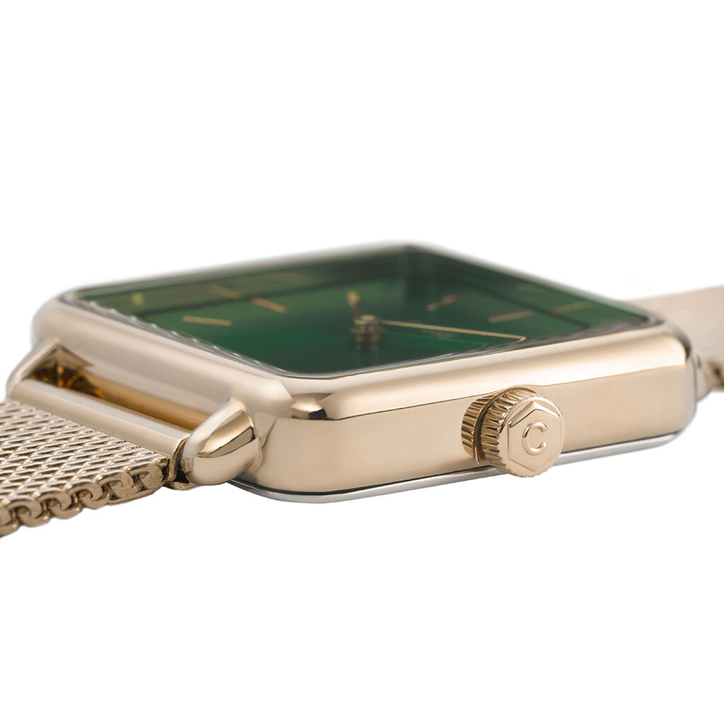 Montre Cluse La Tétragone Vert
