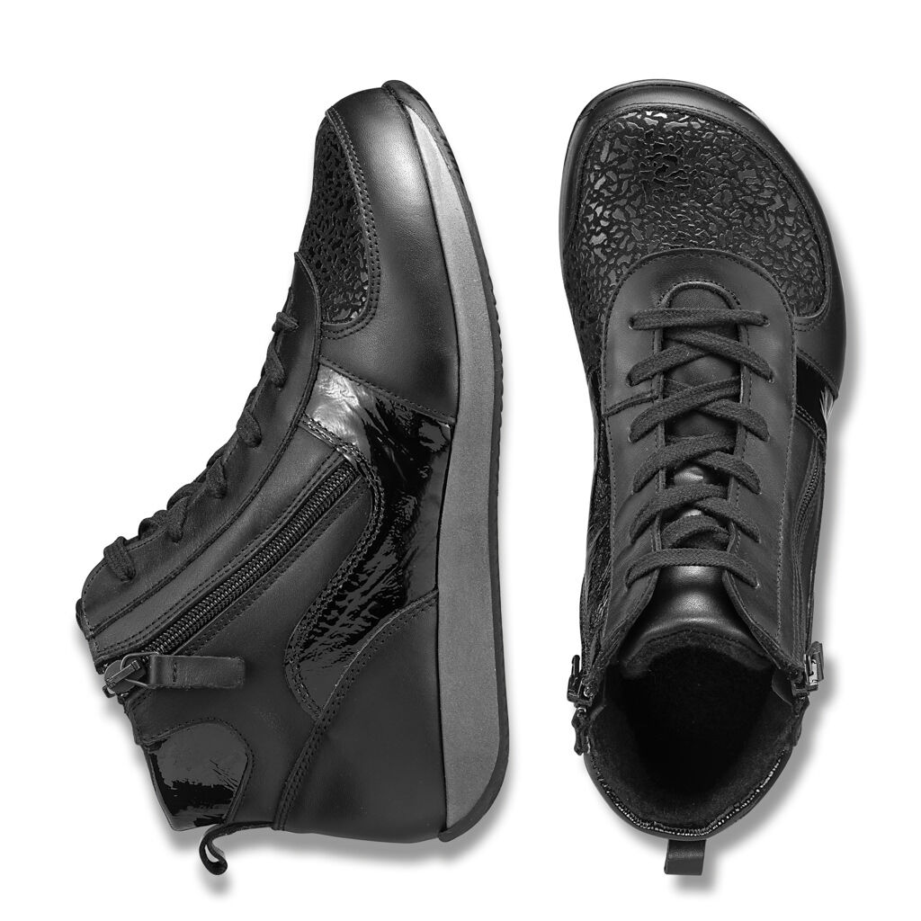 DAMEN - Stiefelette YUMA schwarz
