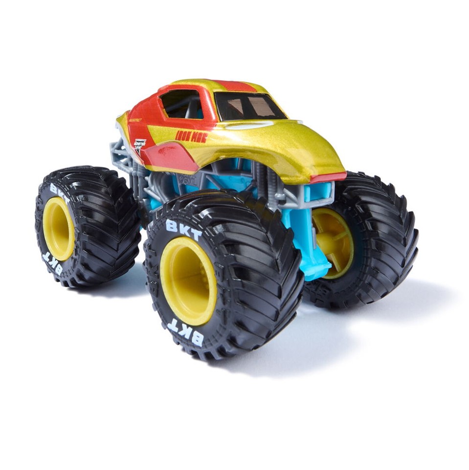 Monster Jam 1:64 Marvel 2-Pk Iron:War Machine