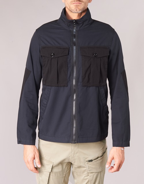 G-Star Raw - TYPE C UTILITY PM OVERSHIRT - Noir