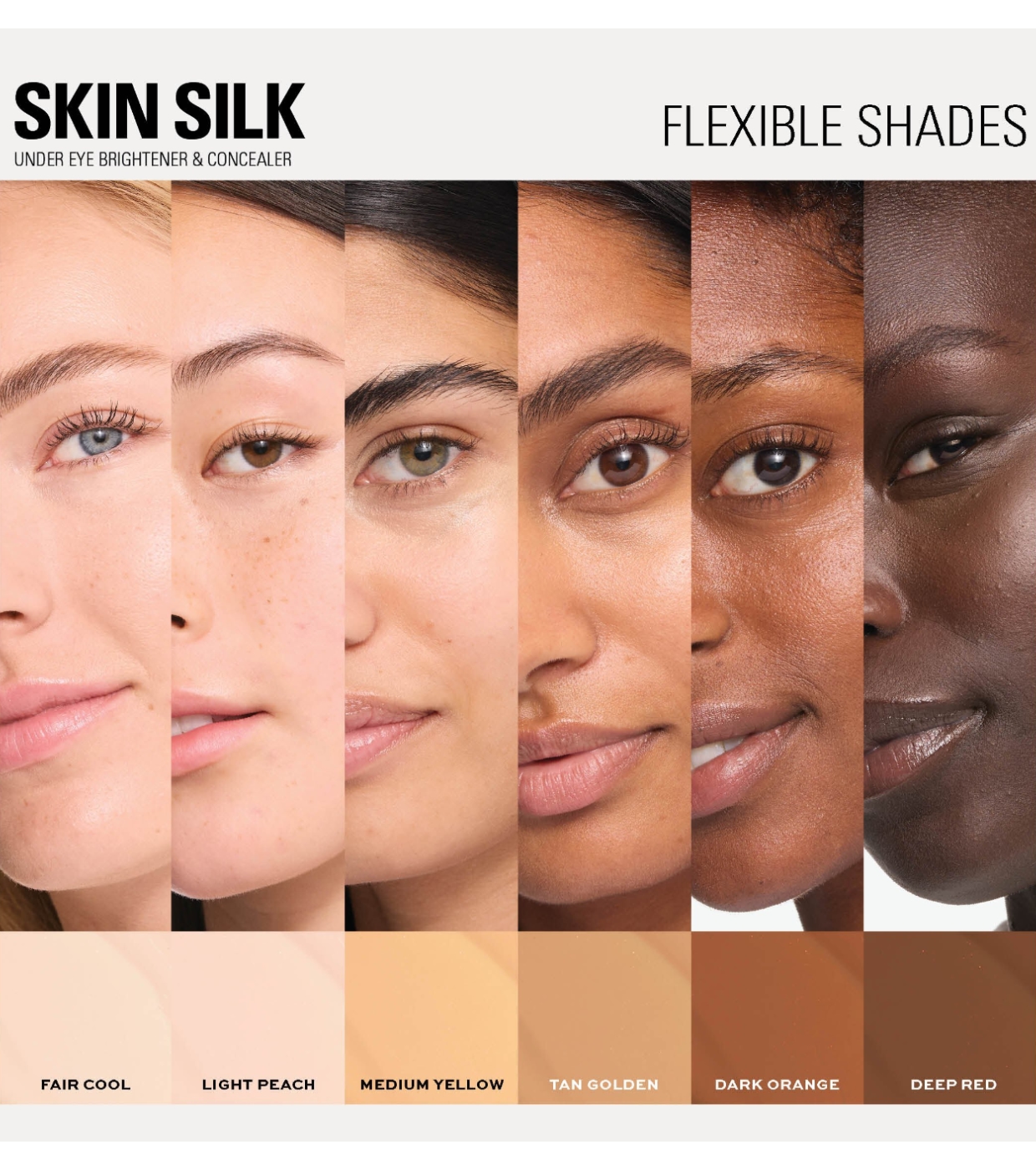 Revolution - Corretivo iluminador de olheiras Skin Silk - Medium Yellow