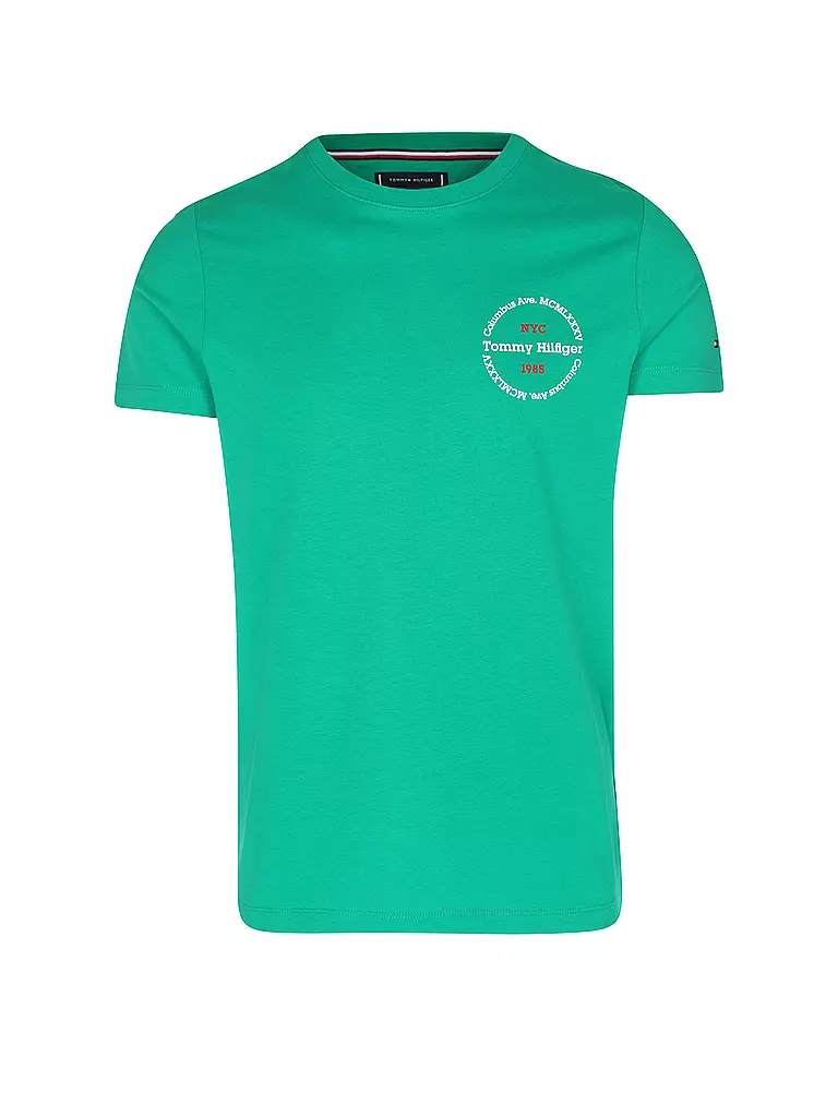 TOMMY HILFIGER T-Shirt grün