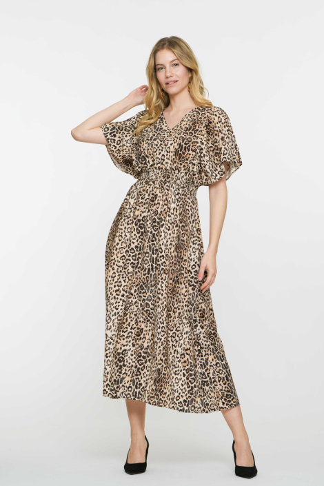 Geisha beige dames jurk