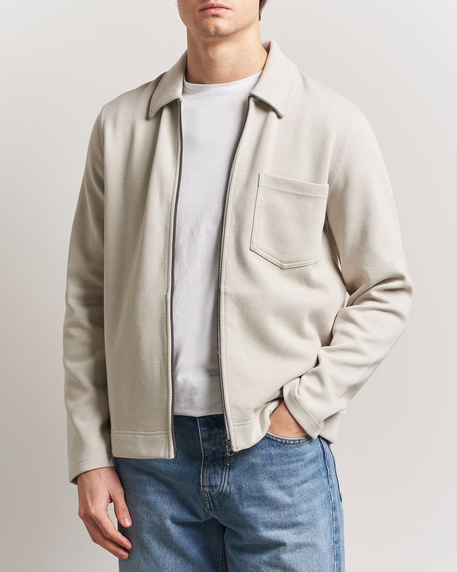 Samsøe Samsøe Hannes Full Zip Sweater Moonstruck