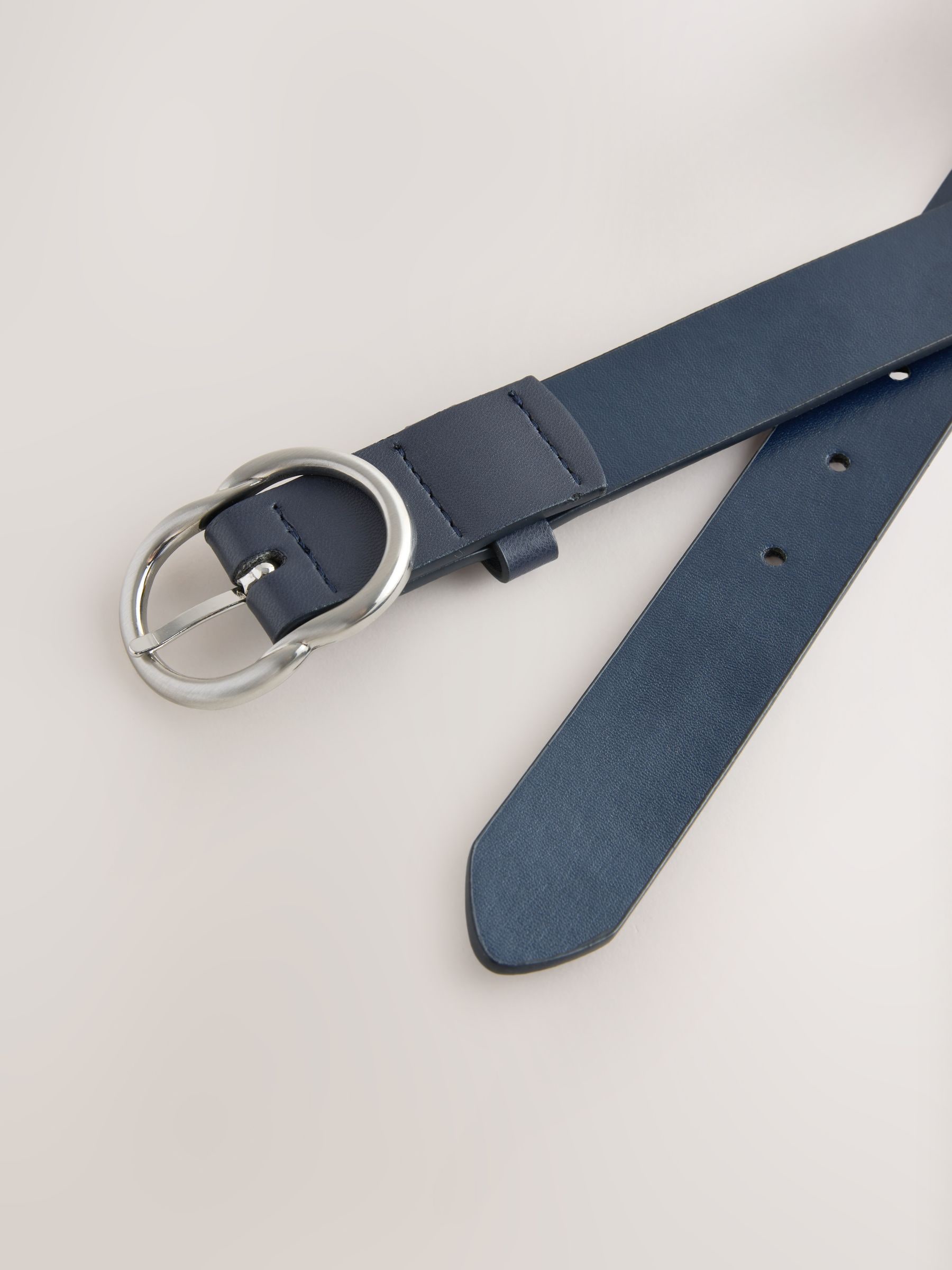 Marineblauw - Normale PU-riem