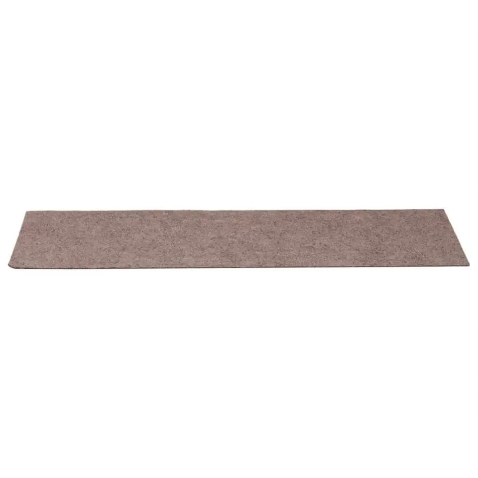 vidaXL - Trapmat - Bruin - Polypropyleen - 76 x 20 cm - 15 stuks