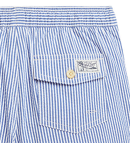 Polo Ralph Lauren Badeshorts - Travlr - Blau/Weiß