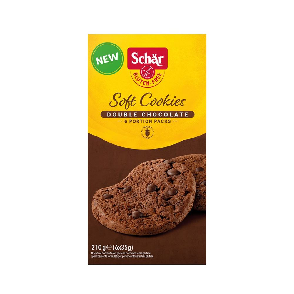 MORGA Soft Cookies<br>210 g, Double Choc