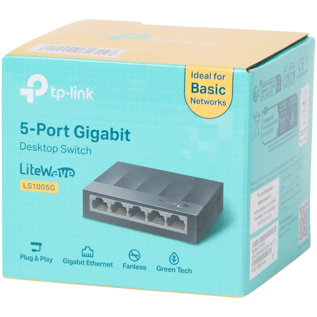 TP-link desktop-switch LS1005G 5-poorts