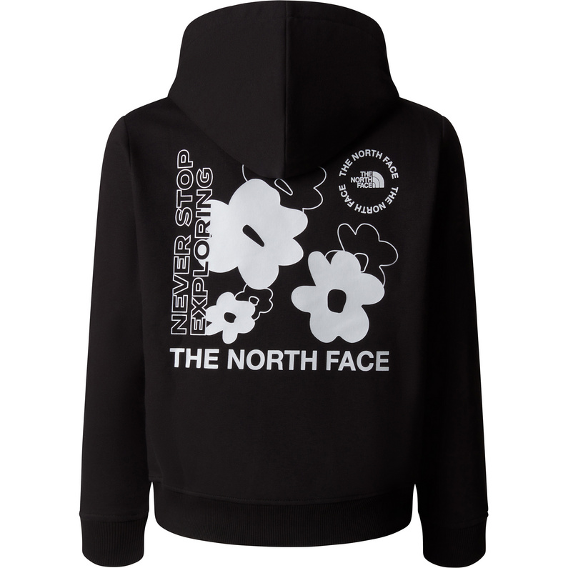 The North Face Kinder Girls Flower Graphic Relaxed Hoodie