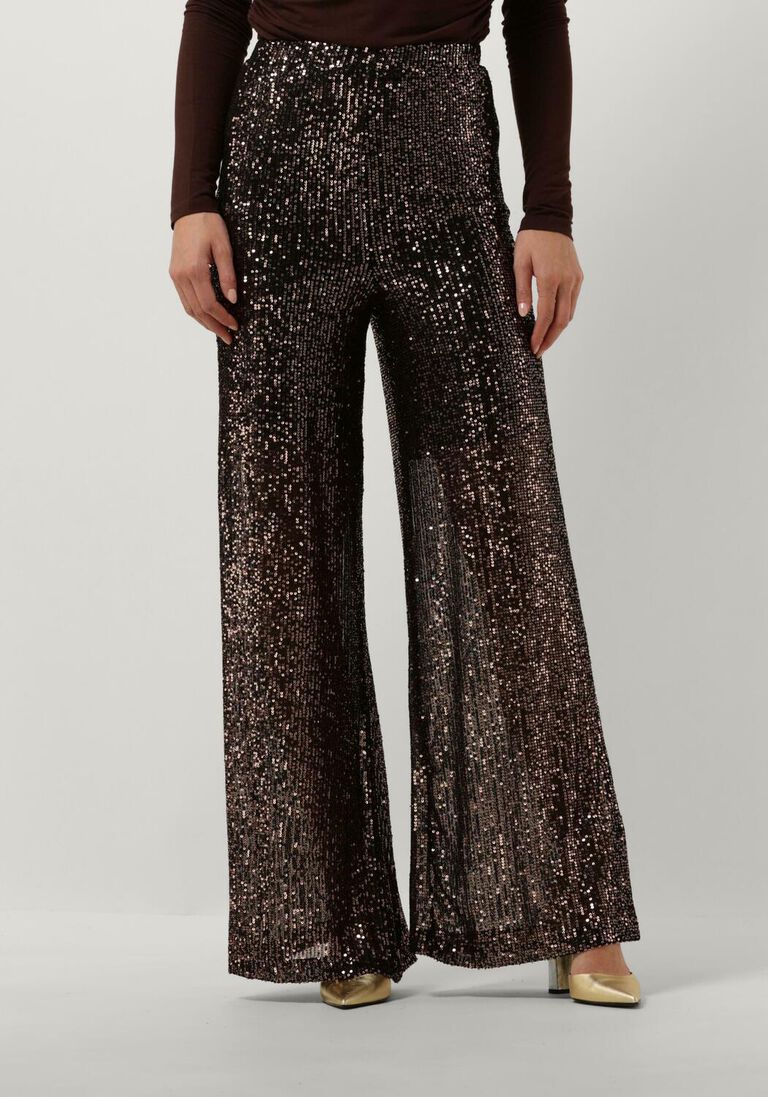 NOTRE-V bruine notre-v wijde broek x florine