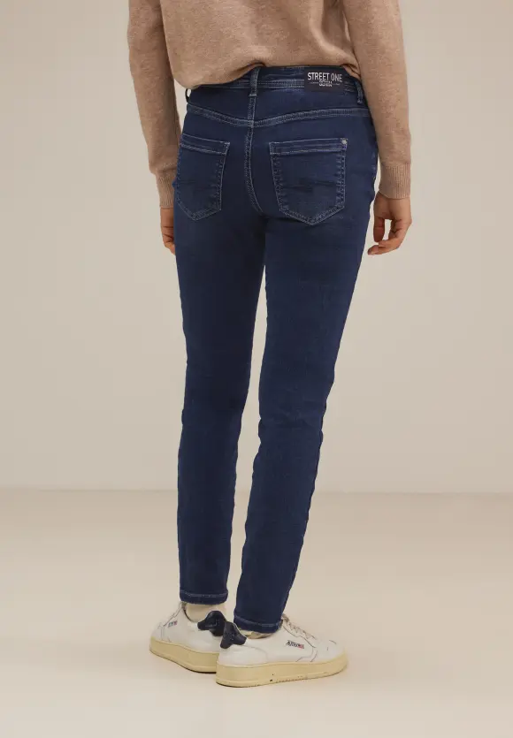 Slim Fit Thermo Jeans - authentic indigo thermo