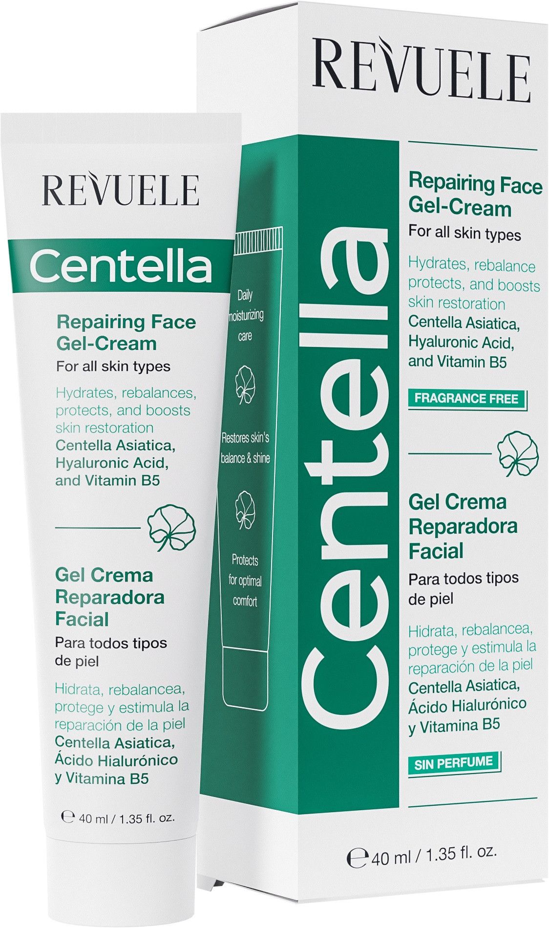 Centella Gel Crema Rostro Reparador Cremas antiarrugas y antiedad
