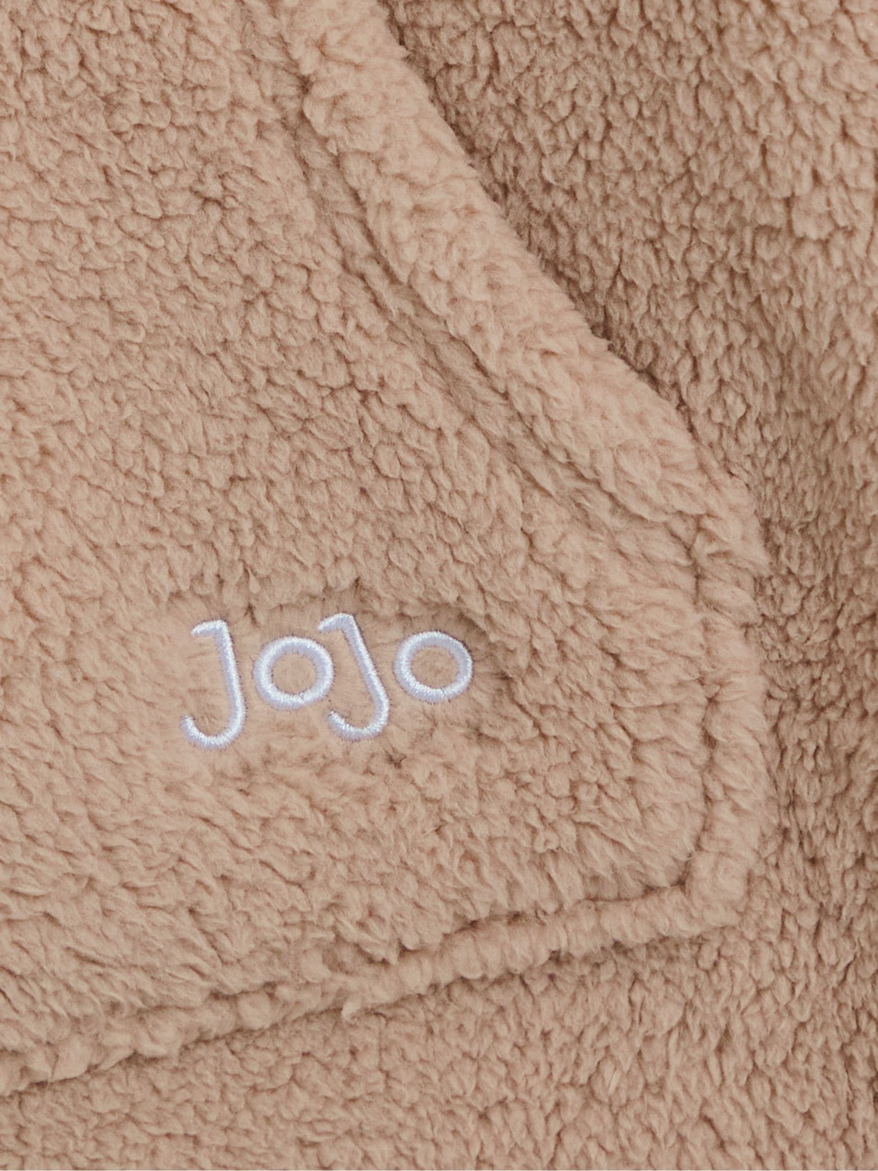 Naturel met beer - JoJo Maman Bébé Cosy Hooded Blanket