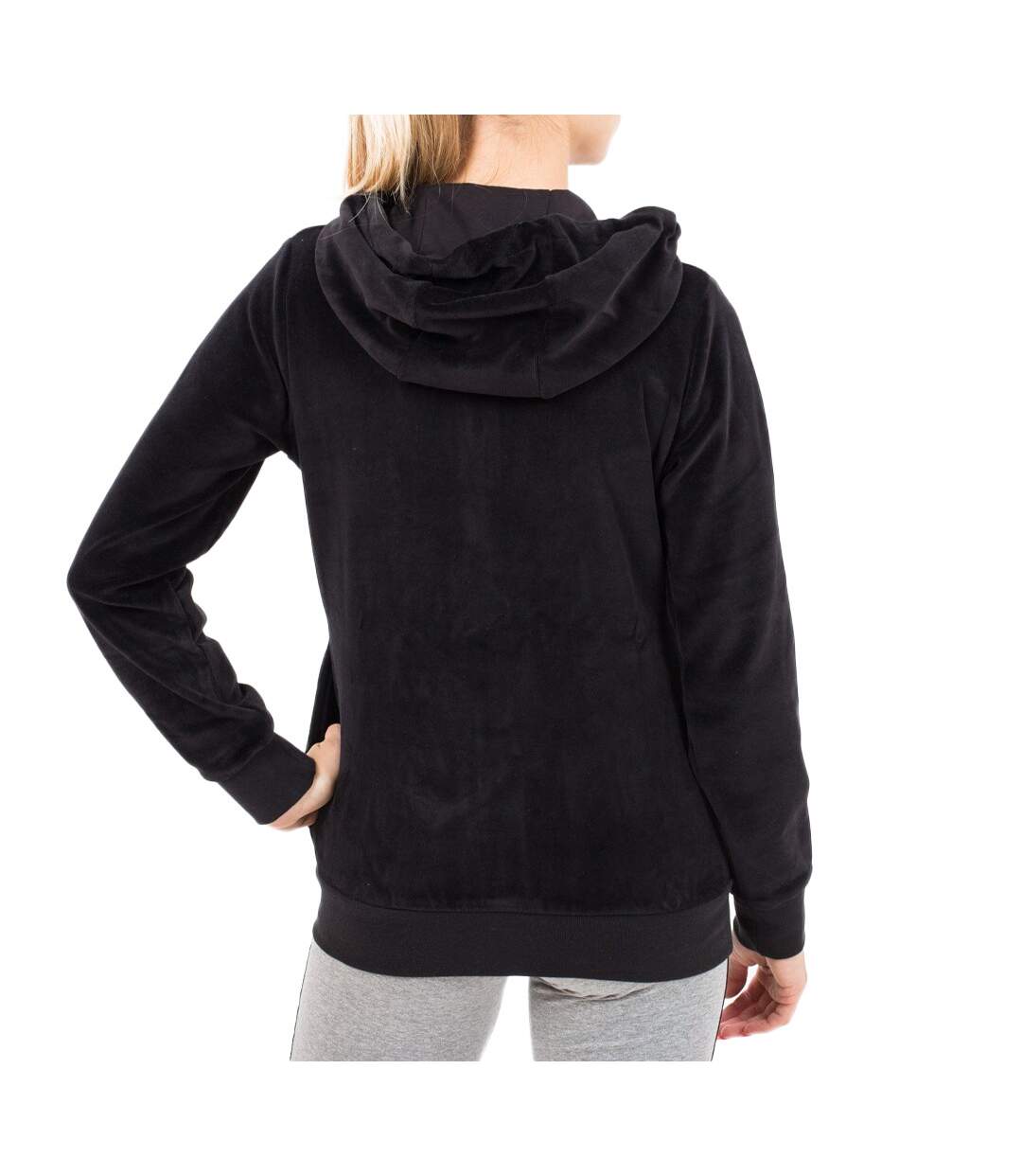 Sweat Noir Femme Ellesse Velvet