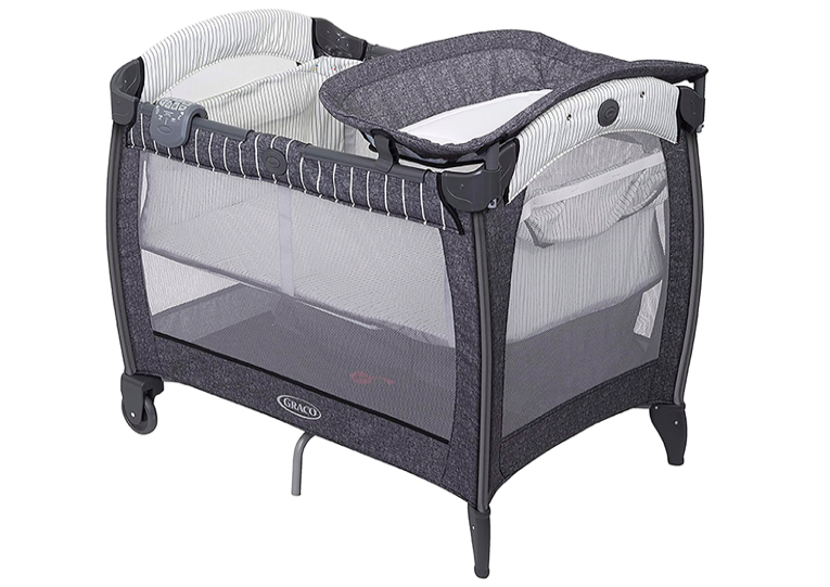 LIT DE VOYAGE PLIANT CONTOUR PRESTIGE - SUITS ME - Gris