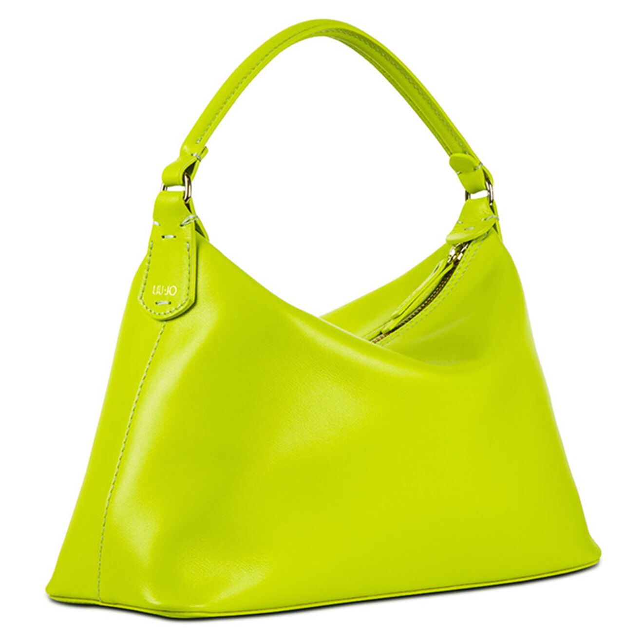 Leonie Hanne x Liu-Jo Sac à main en Cuir Hobo Leonie Hanne X Liu Jo vert clair - 26x17x10 cm
