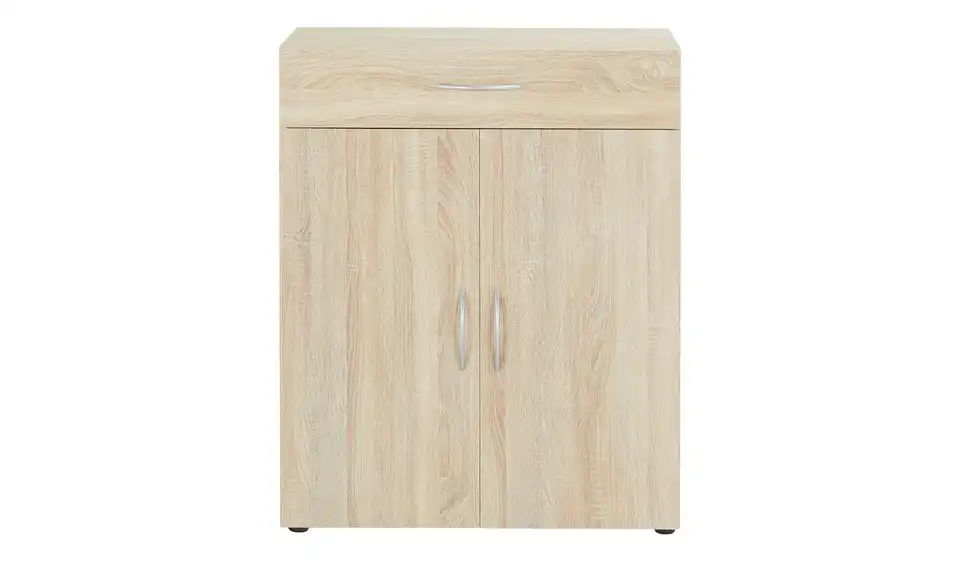 Kommode Multischrank-System 80 cm 48 cm Eiche sägerau (Nachbildung)