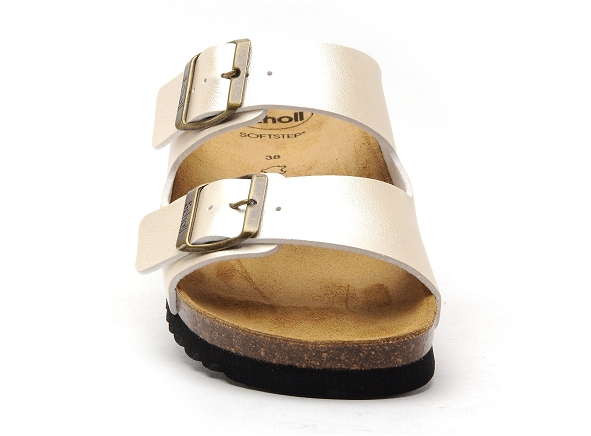 Scholl mules et sabots plats femme josephine 30046 blanc