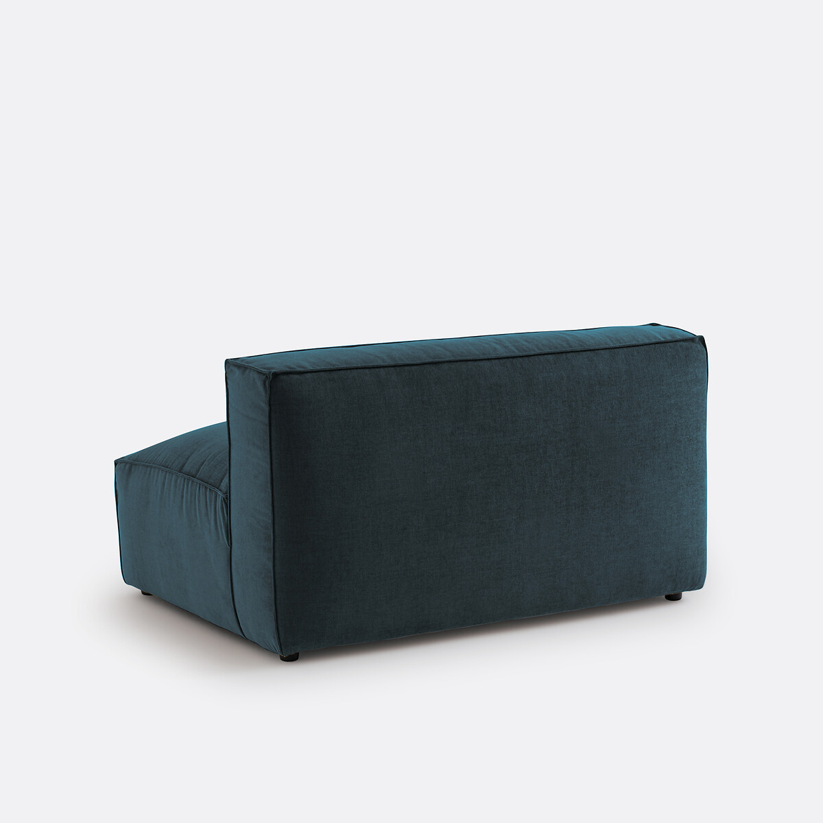 LA REDOUTE INTERIORS<br>Sofá modular de 2 lugares em veludo texturizado, Seven