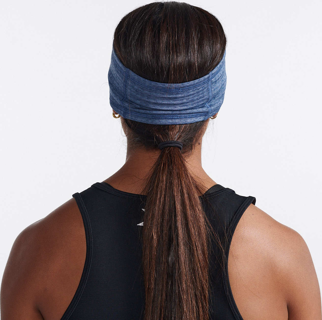 2XU Ignition Headband Indigo/Halogen Reflective