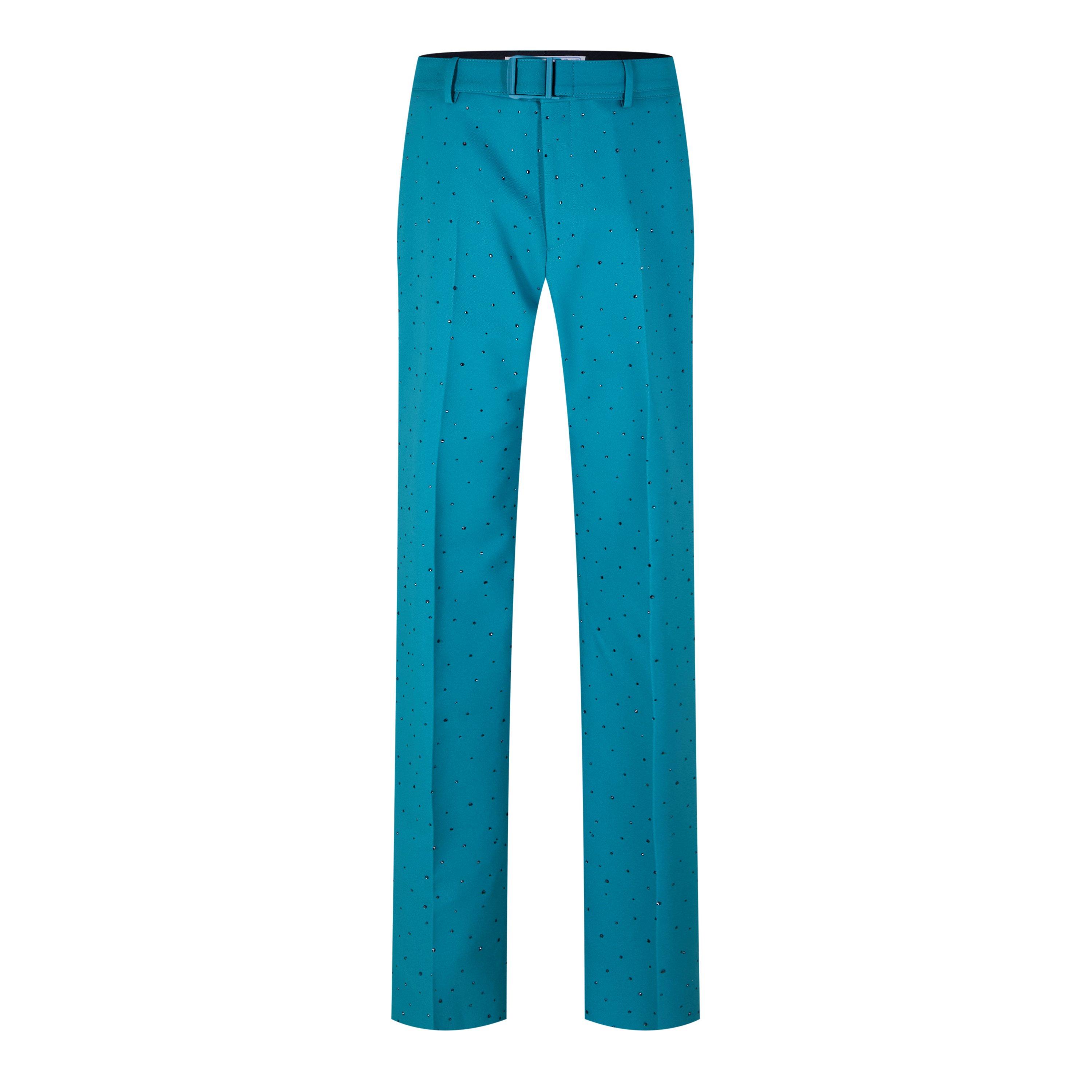 Off White Slim Fit Trousers