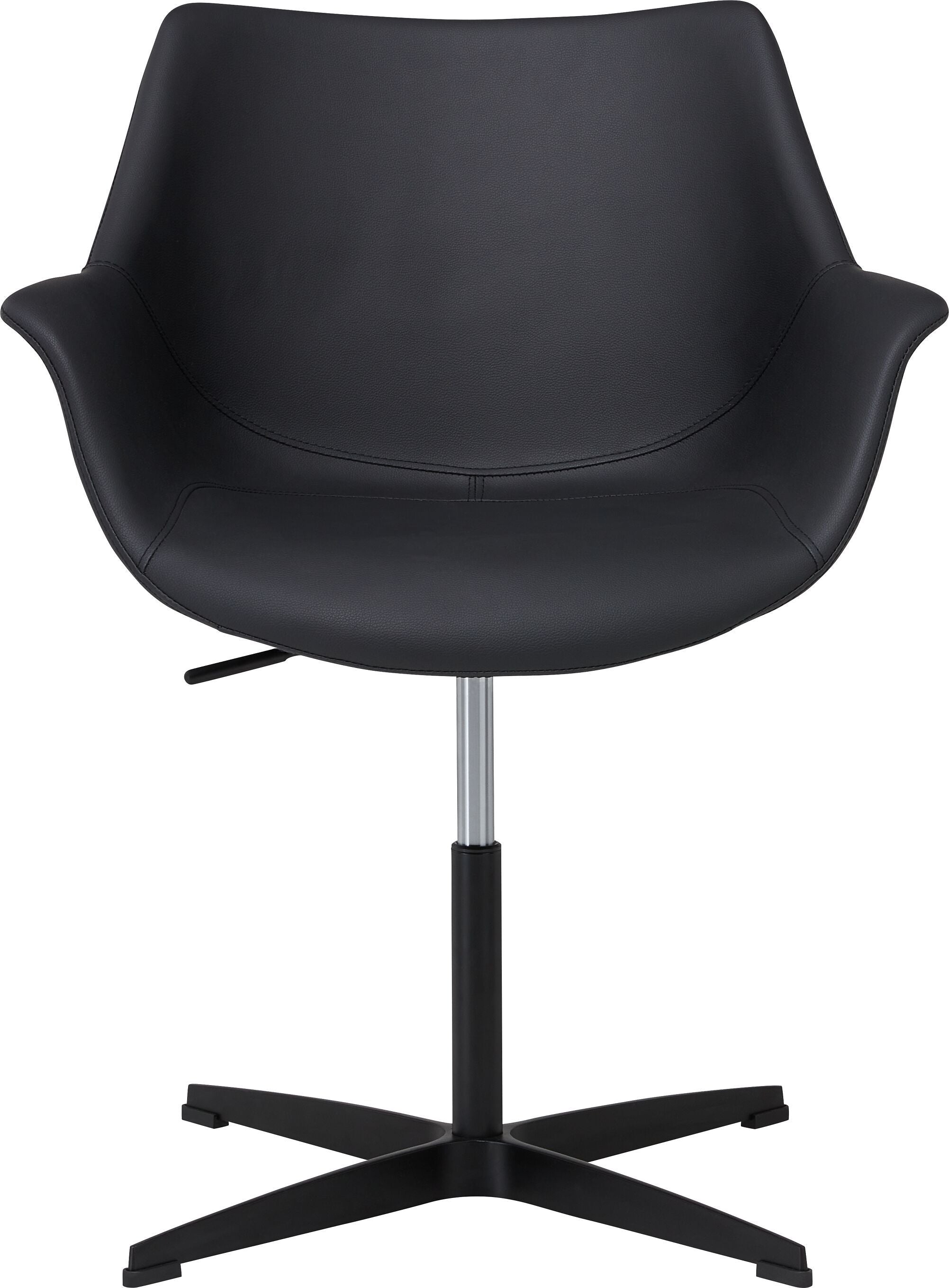 MELVIN Bürostuhl - Schwarz / B: 66.0 cm x T: 61.0 cm x H: 89.0 cm