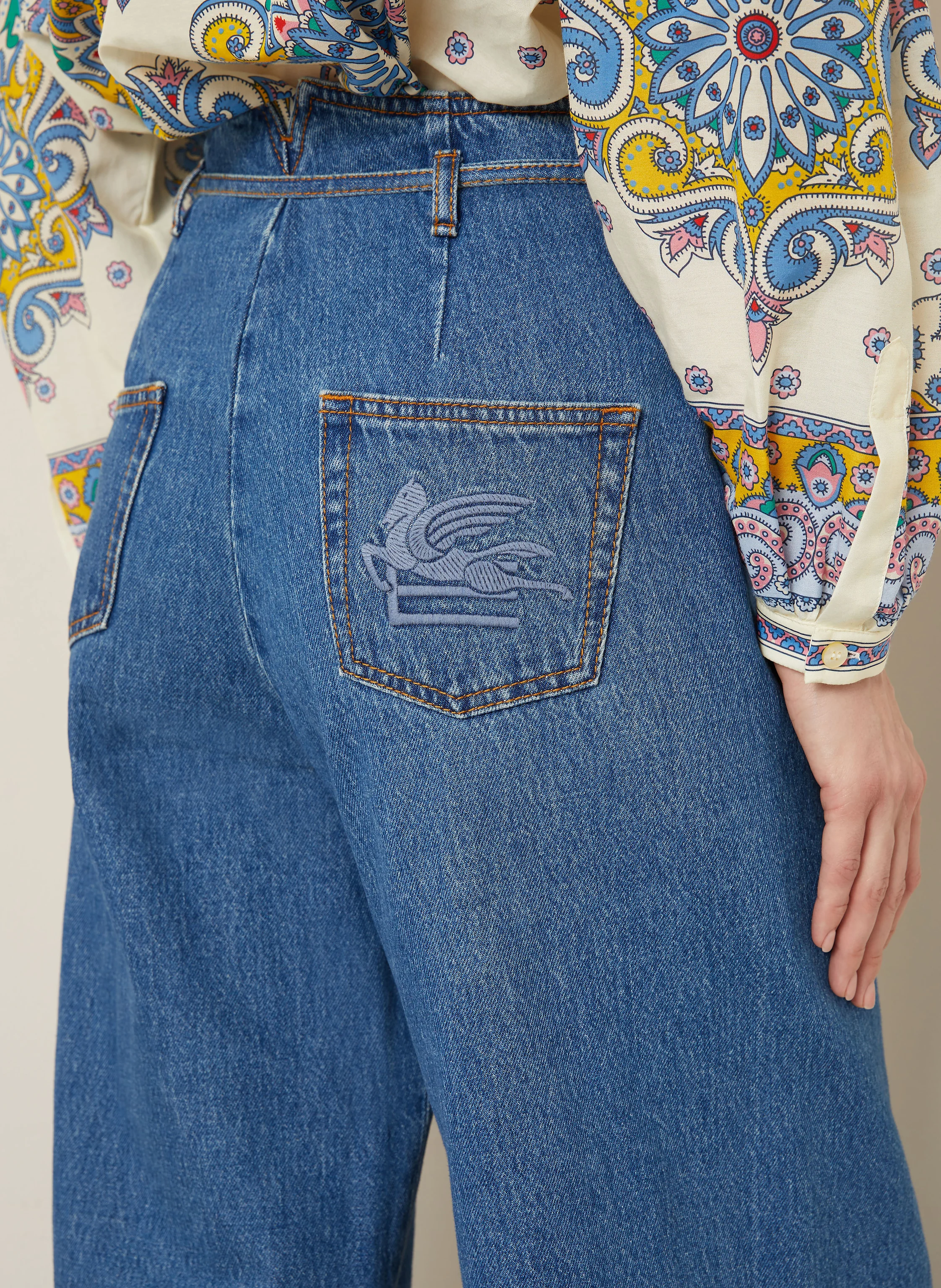 ETRO Wide Leg Jeans