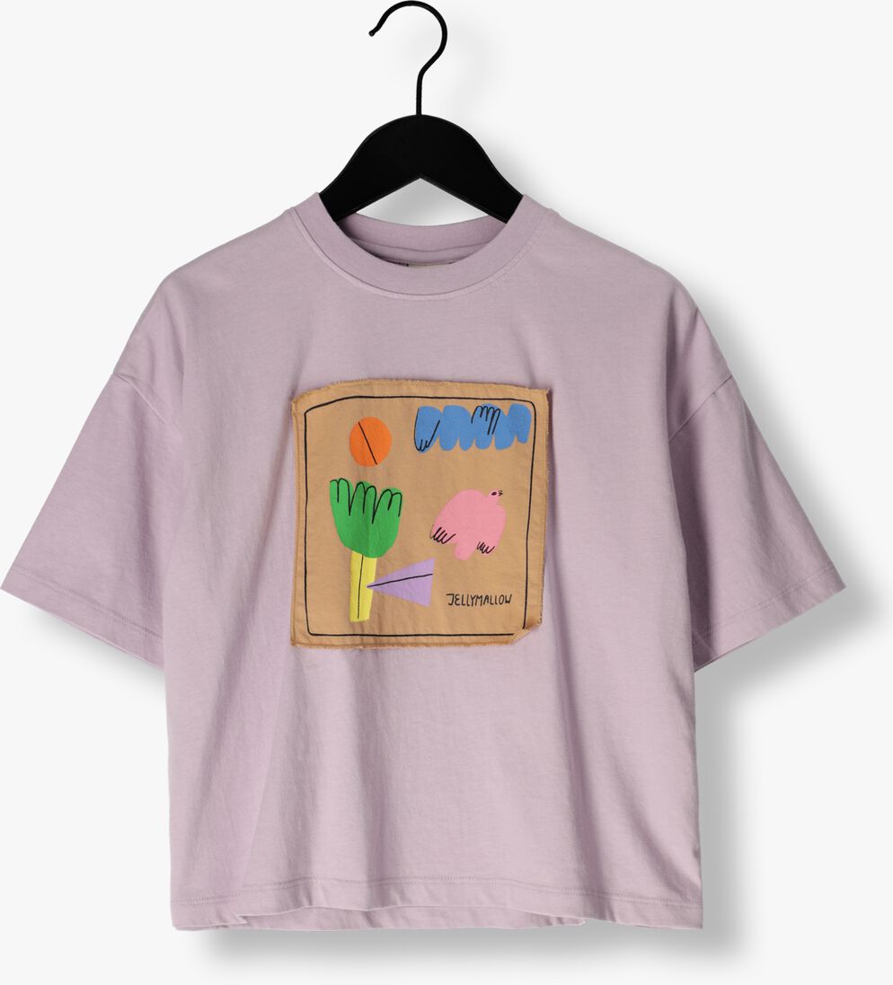 Jelly Mallow paarse jelly mallow t-shirt frame t-shirt