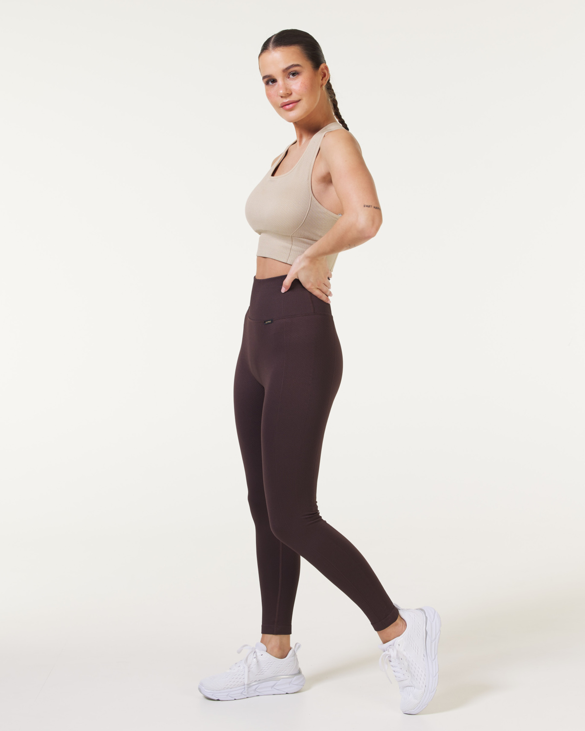Bumpro Era Seamless Tights Brown Java