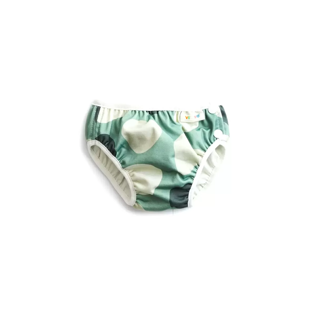 Vimse Swim Diaper Green Shapes - Flere størrelser