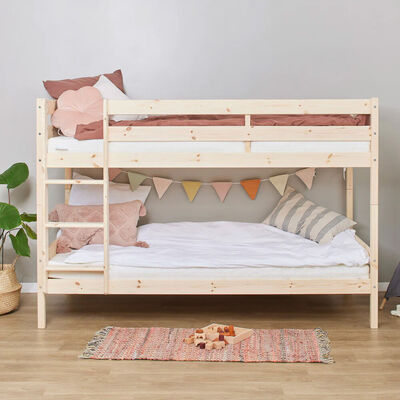 Hoppekids ECO Comfort Køyeseng 90x200, Wood