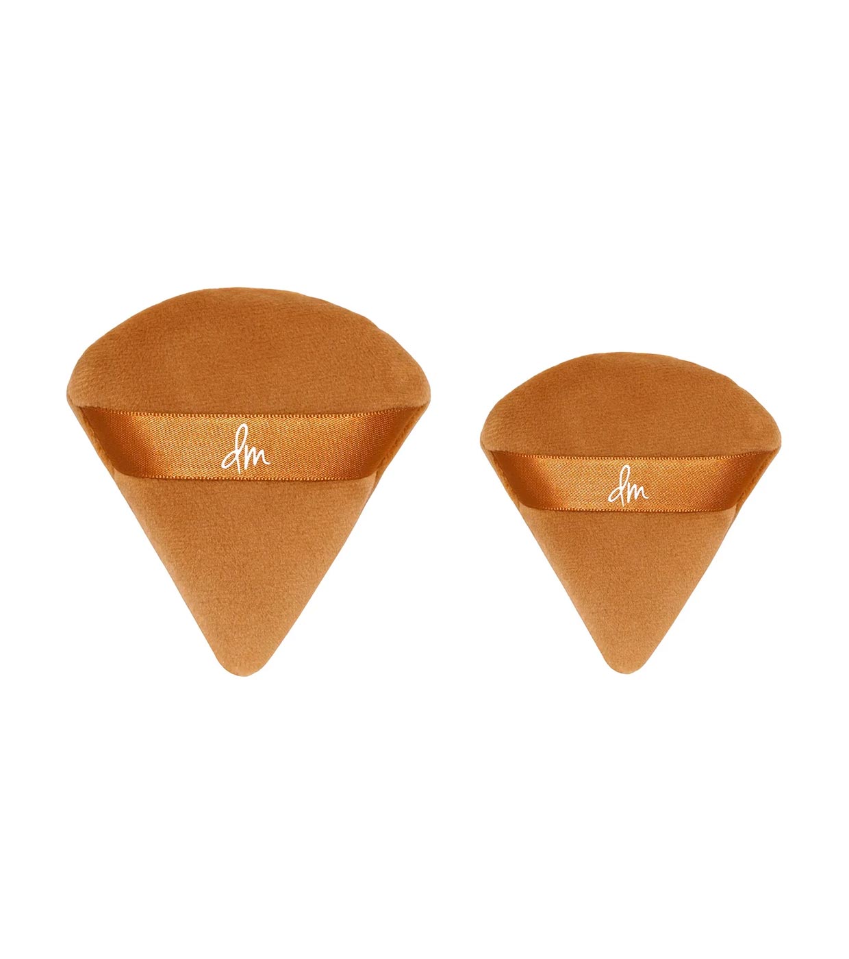 Danessa Myricks Beauty - Conjunto de Puffs de Maquiagem Yummy Skin Velour Puff Duo - Caramel
