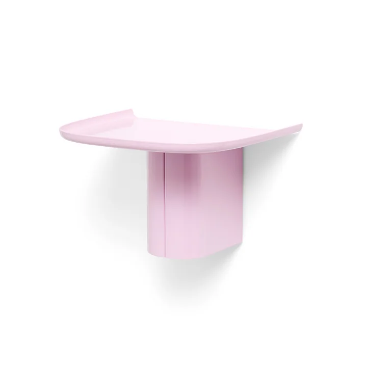 HAY - Korpus Wandregal mit Kleiderhaken, S, pink