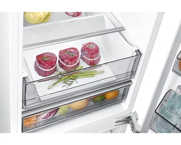 Samsung BRB26715DWW/EF, 264 L, SN-T, 6 kg/24t, D, Frisk zone, aflukke, Hvid