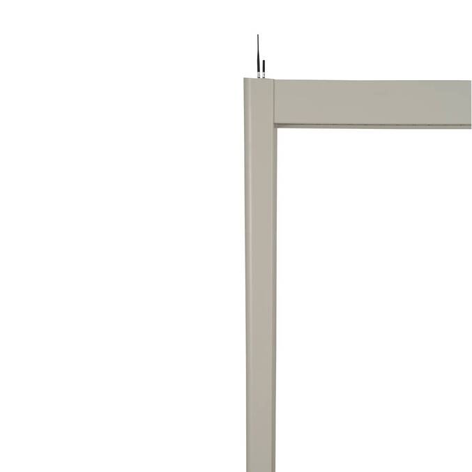Pergola électrique bioclimatique autoportante EVORA Argile