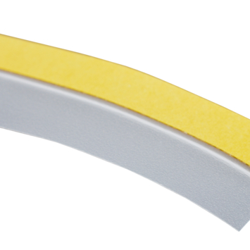 Handson tochtstrip zelfklevend soft PVC transparant 100 cm