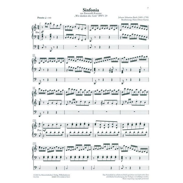 Heinrichshofen Verlag Festliches für Orgel