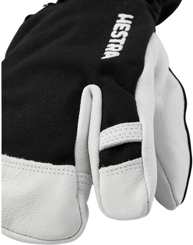 Hestra - Army Leather Heli - Skihandschoenen - Zwart - Junior