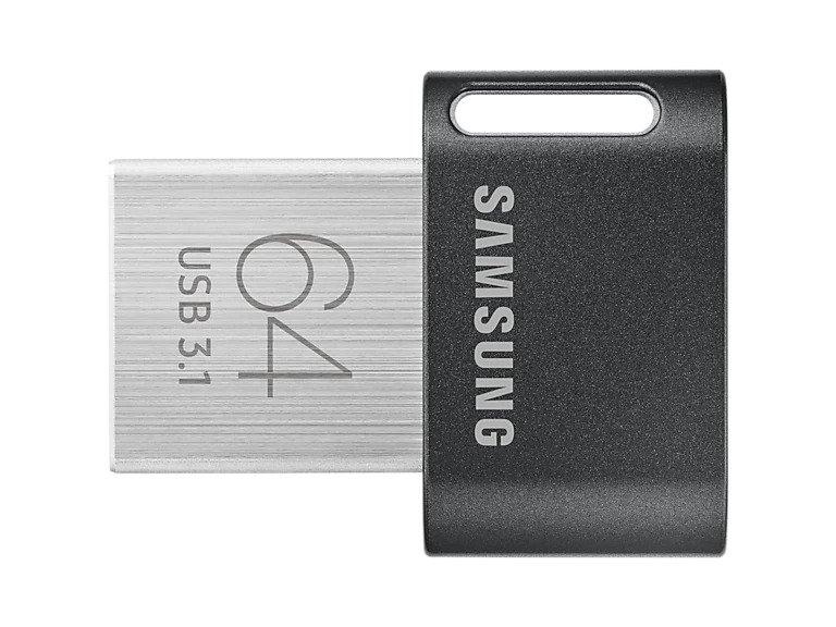 Samsung USB-Stick Fit Plus 64 GB USB-Stick mit 64 GB Speicherkapazität und 300 MB/s Lesegeschwindigkeit