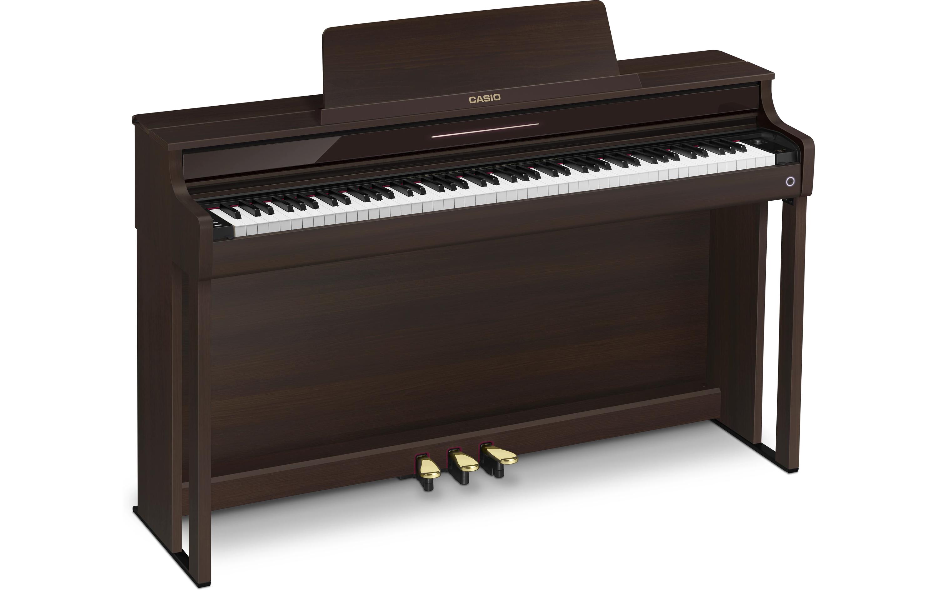 E-Piano CELVIANO AP-550 Braun<br>E-Piano mit Hammer Action Keyboard