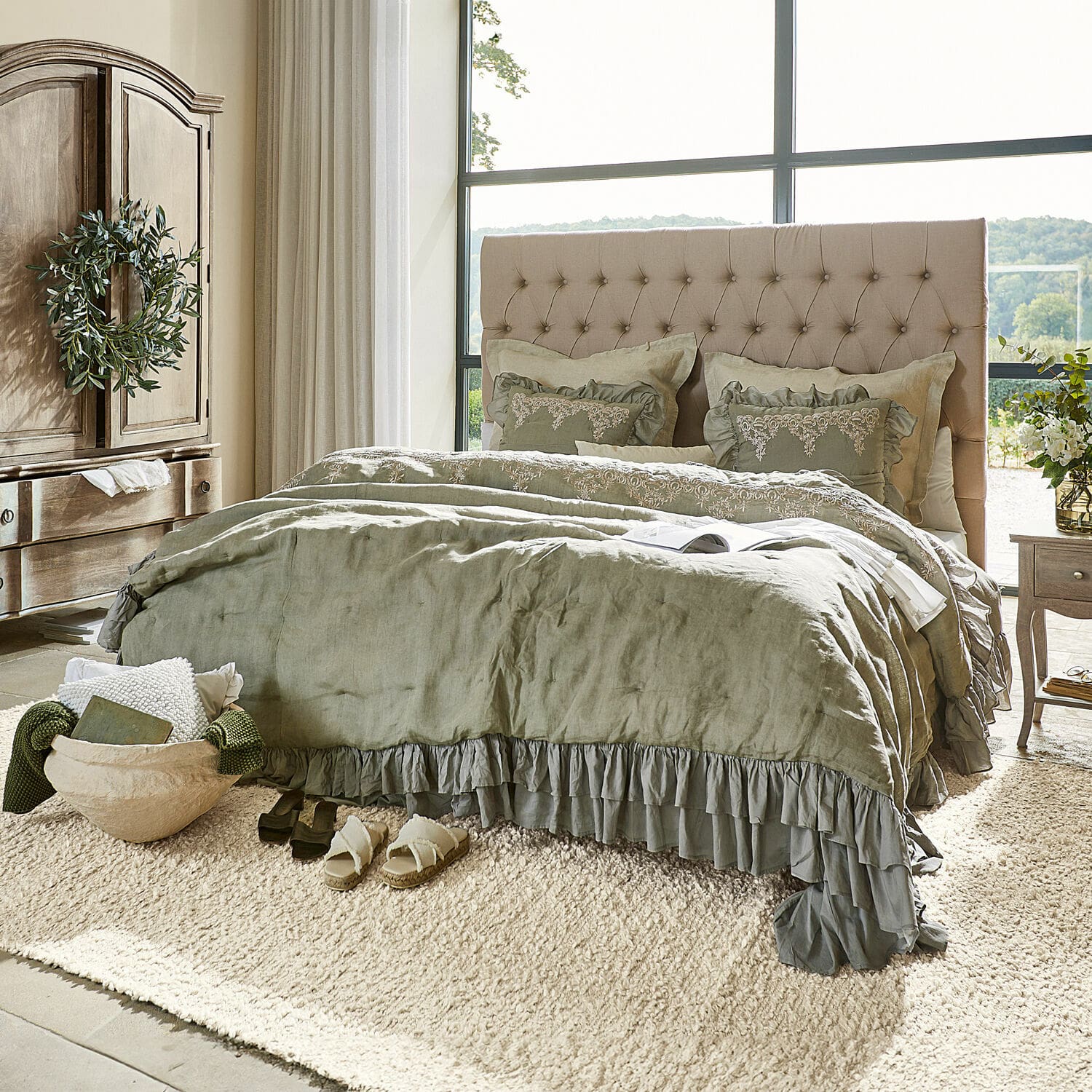 Quilt Therese grün