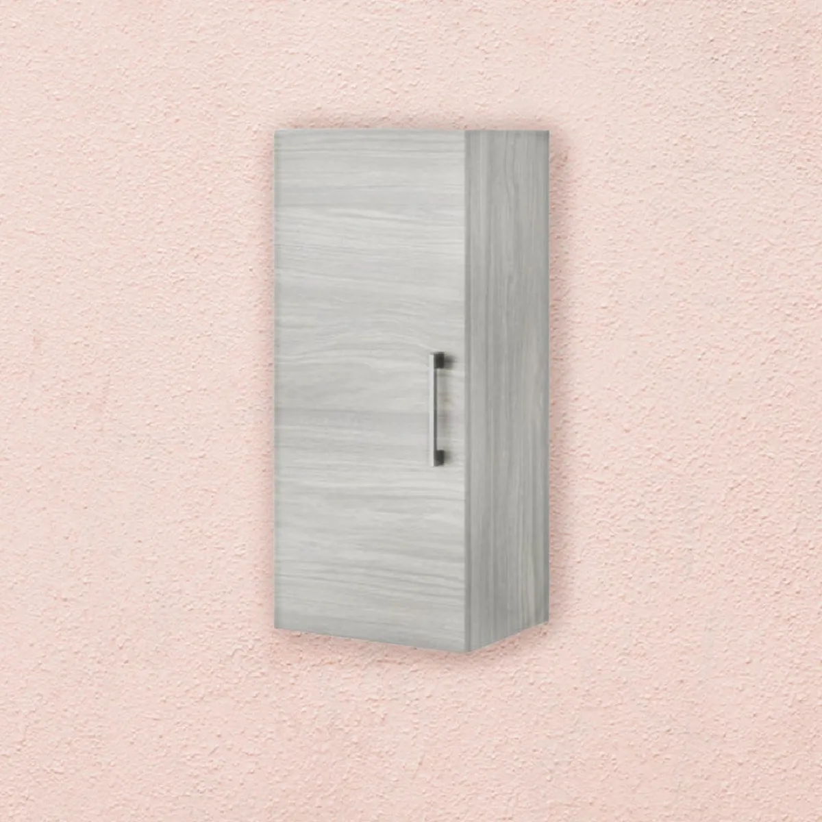 Kiamami Valentina MEUBLE HAUT DE SALLE DE BAIN - Chêne Gris