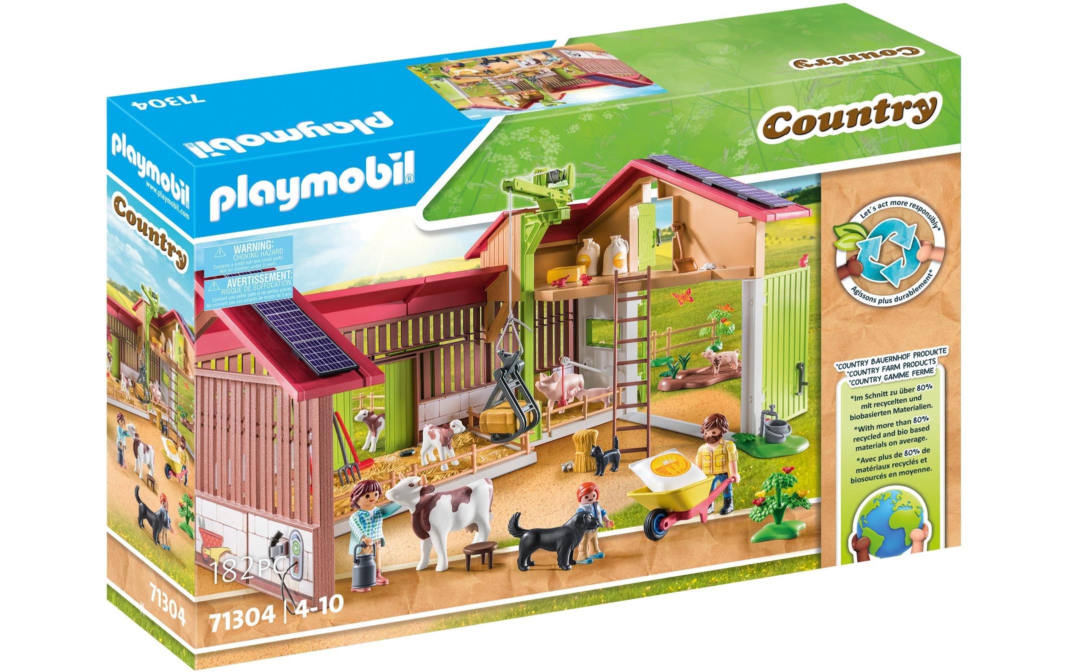 Country Grosser Bauernhof 71304Bauernhof-Spielset