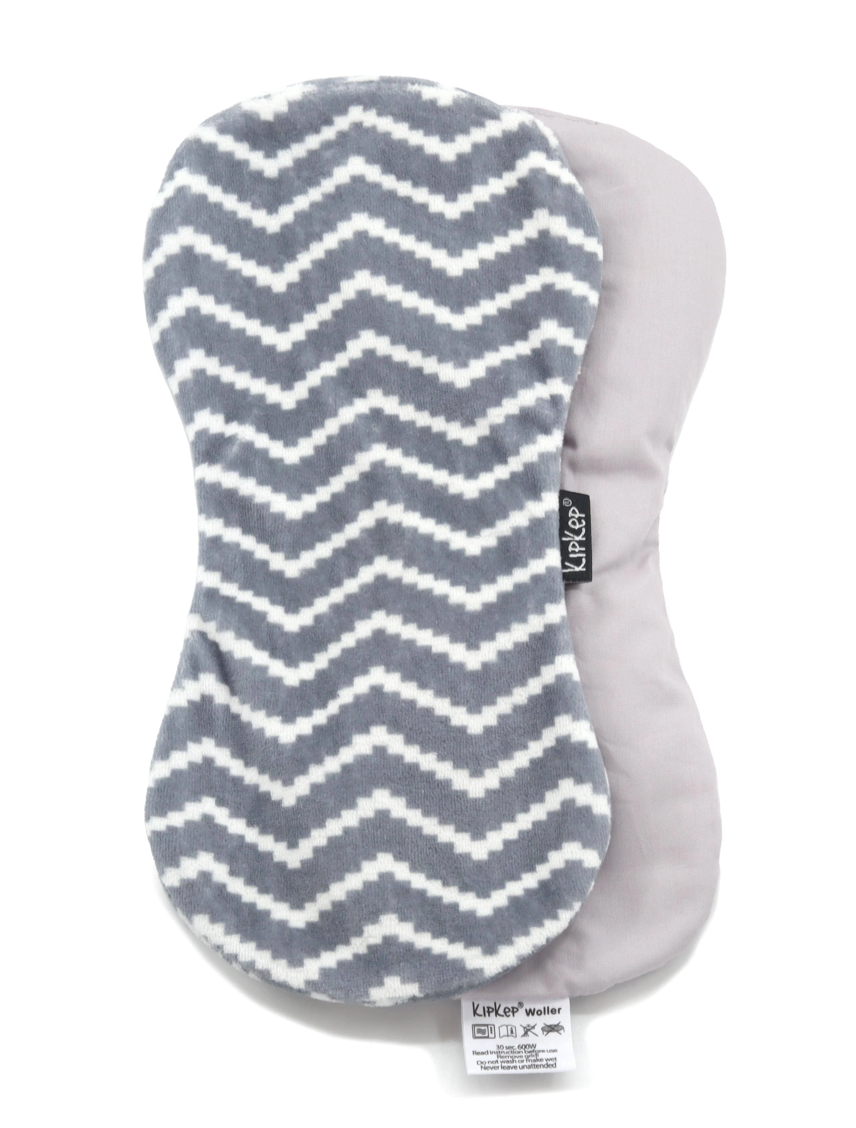 KipKep Woller warmtekussen silver grey